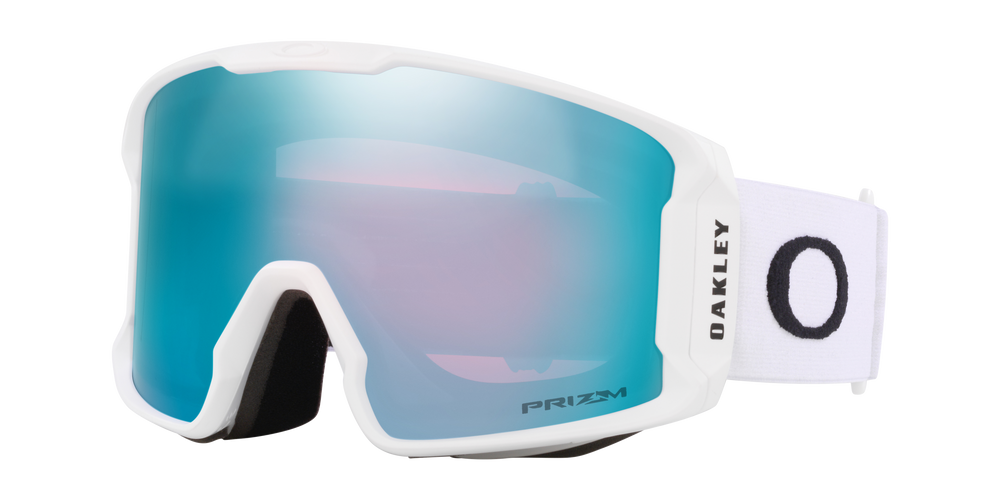 Oakley Line Miner (L) Matte White Prizm Sapphire Iridium less 10%