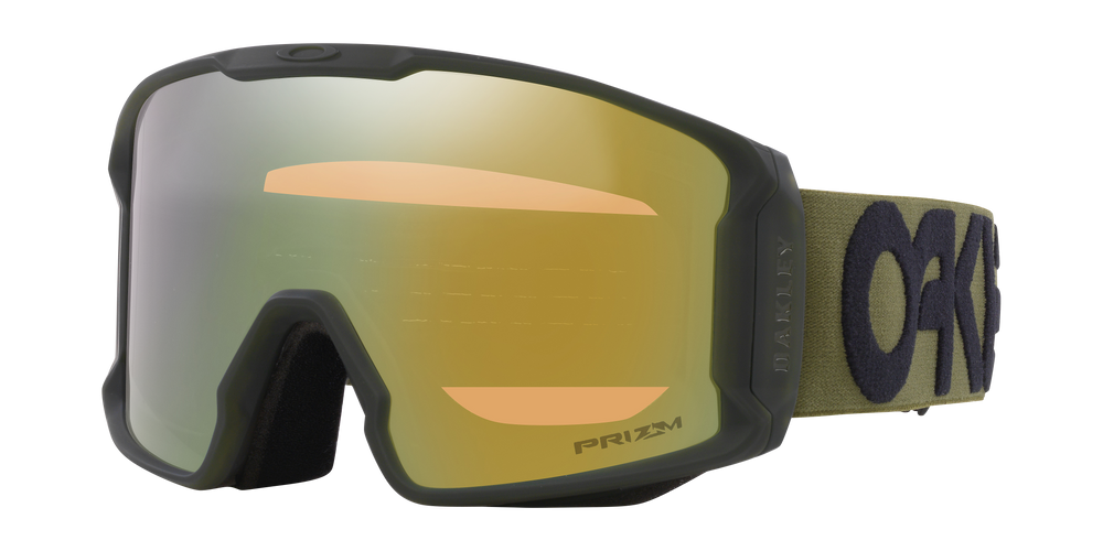 Oakley Line Miner (L) Matte Dark Brush Prizm Sage Gold Iridium