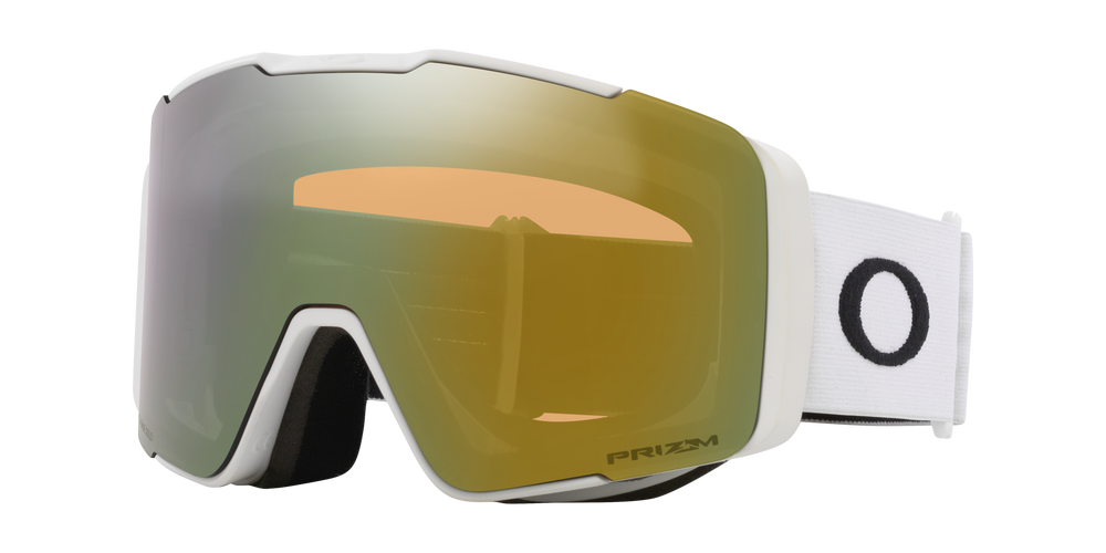 Oakley Line Miner Pro (L) Matte White Prizm Sage Gold + Sapphire Iridium