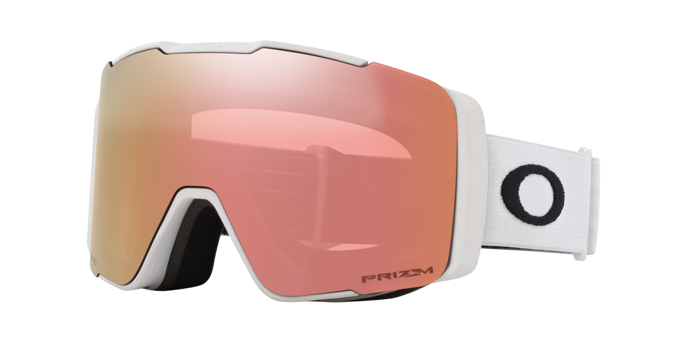 Oakley Line Miner Pro (M) Matte White Prizm Rose Gold + Sapphire Iridium