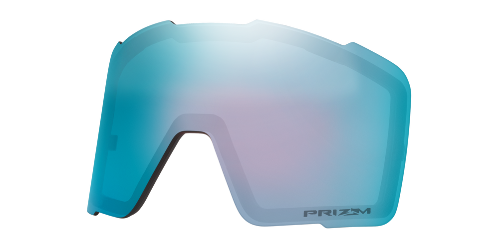 Oakley Line Miner Pro (L) Matte White Prizm Sage Gold + Sapphire Iridium