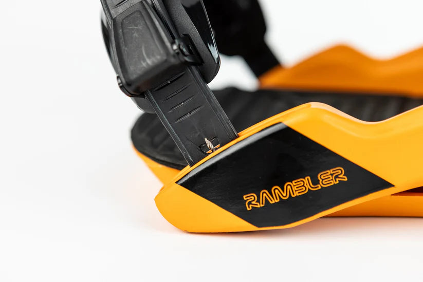 Men's Nitro Rambler Orange Snowboard Bindings