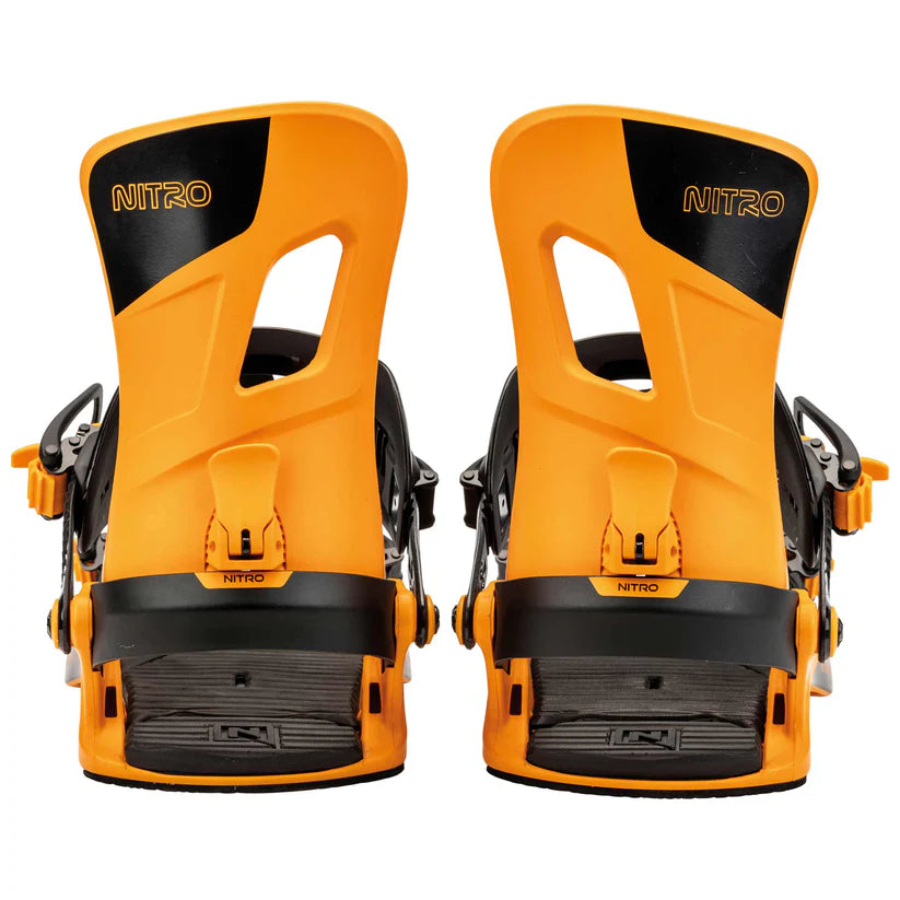 Men's Nitro Rambler Orange Snowboard Bindings