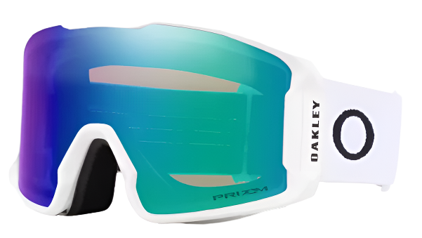Oakley Line Miner Large Matte White Prizm Argon Ski and Boardroom