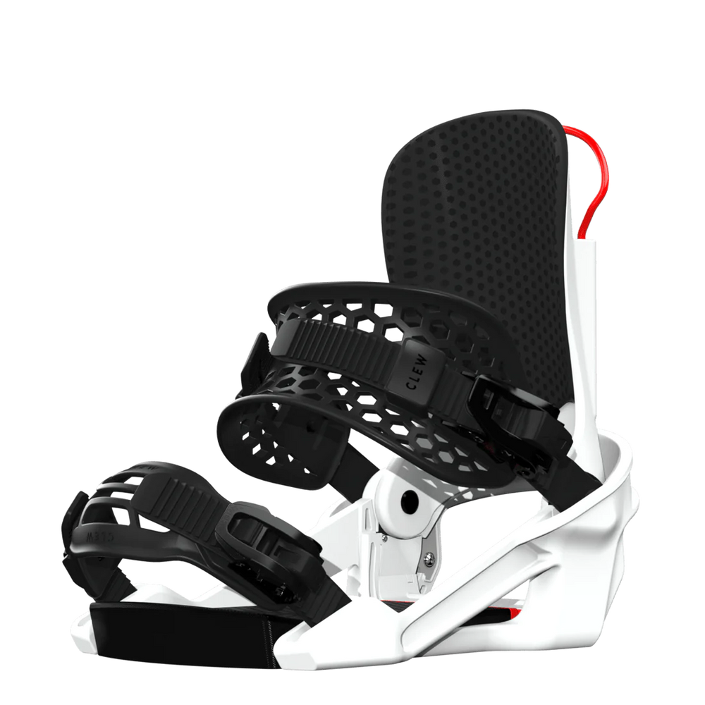 Men's Clew Freedom Step-In Snowboard Binding White