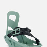 Junior K2 Lil Kat Snowboard Bindings 2024 Jade Small