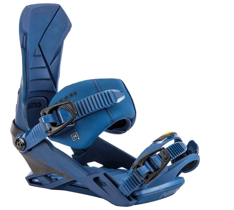 Men's Nitro Team Blue Snowboard Bindings (Ex-Display)