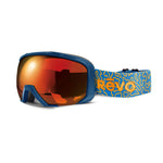 Revo Mammoth Bode No. 11  Matte Blue Solar Orange Snow Goggles