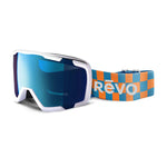 Revo Outback Bode No. 12 Matte White Blue Water Snow Goggles