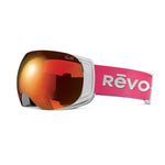 Revo Big Sky Bode No.5 Matte White Solar Orange Snow Goggles