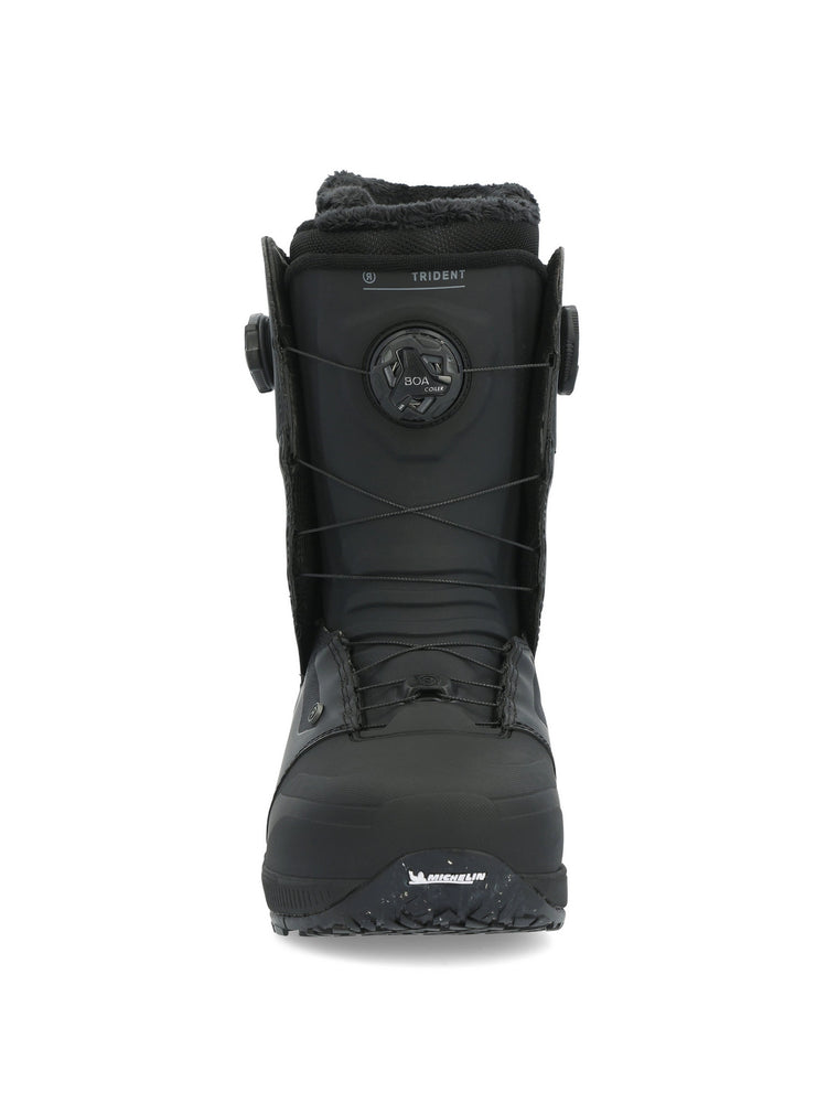 Men's Ride Trident Black Snowboard Boots 2024