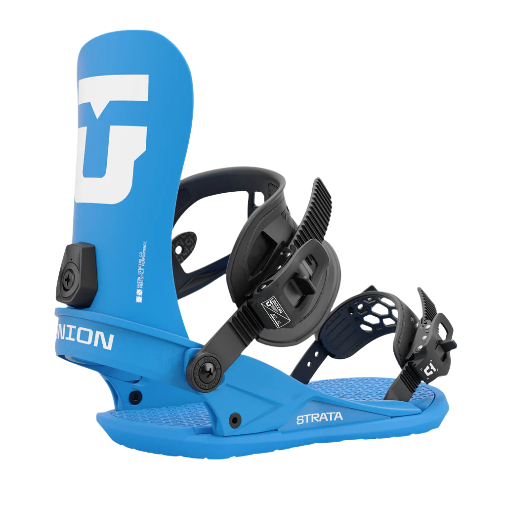 UNION BINDING ストラータ　21-22 Men's Union Strata Snowboard Bindings Blue Less 10% – Ski and
