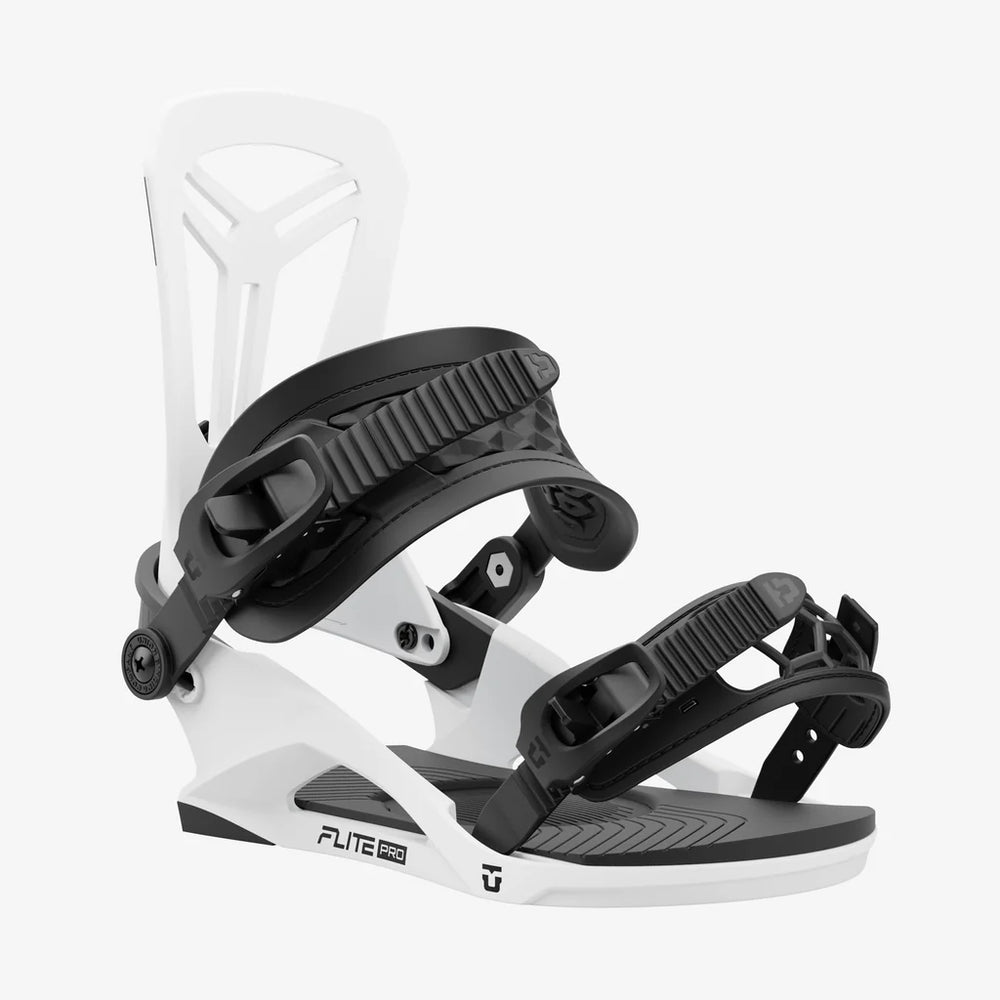 Men's Union Flite Pro Snowboard Bindings White