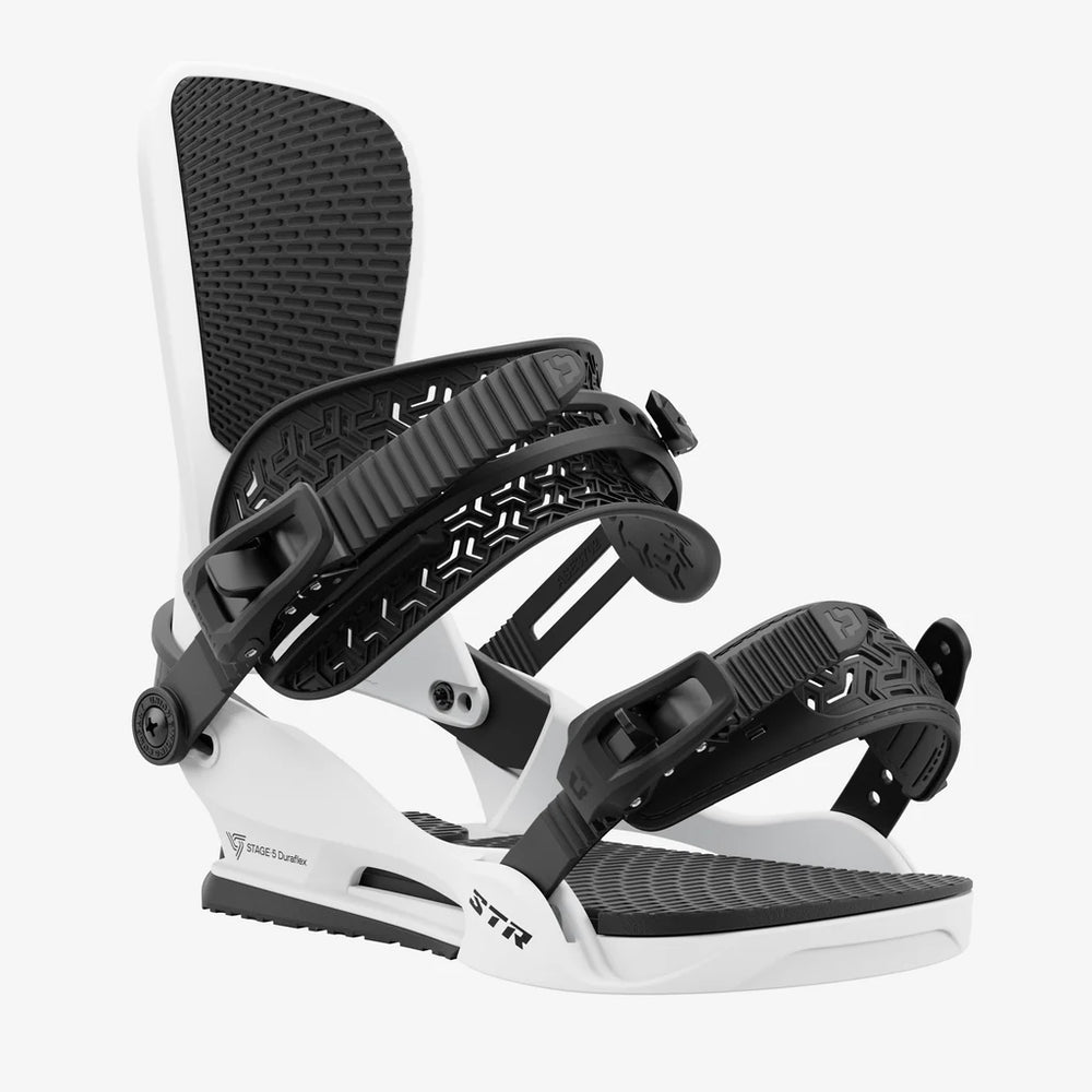 Men's Union STR Snowboard Bindings White