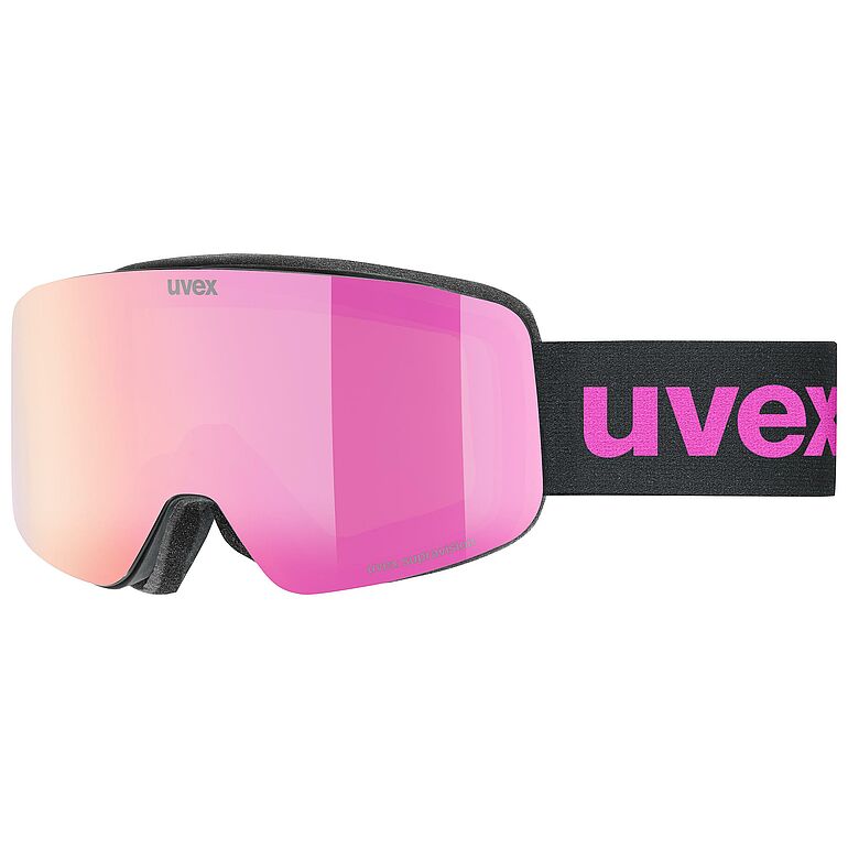 Uvex PWDR FM Goggles Black Pink