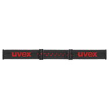 Uvex PWDR FM Goggles Black Red