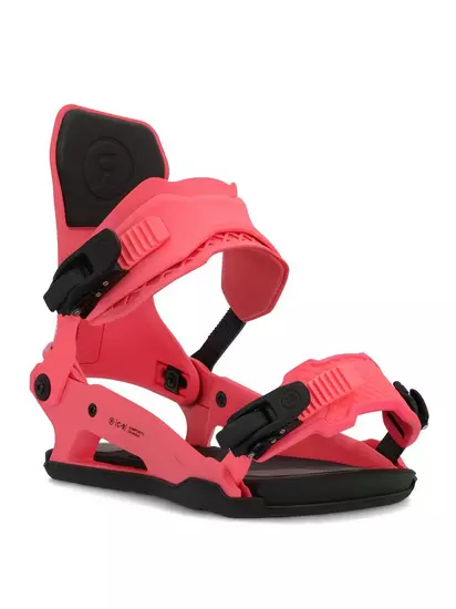 Mens Ride C-9 Snowboard Bindings Pink 2024