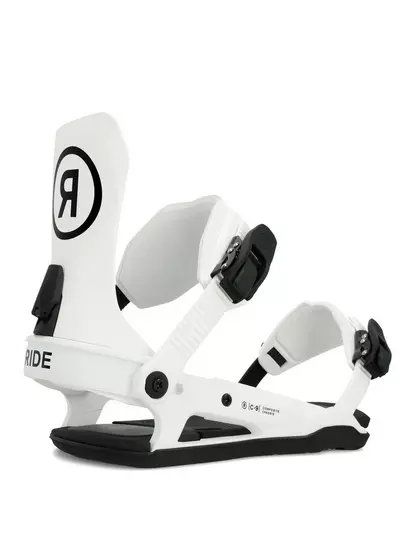 Men's Ride C-9 Snowboard Bindings White (Ex-Demo) 2024
