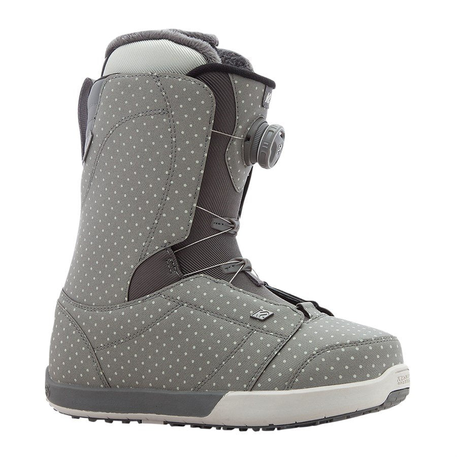 Womens Boots K2 Snowboots Women's K2 Haven Gray Snowboard Boots