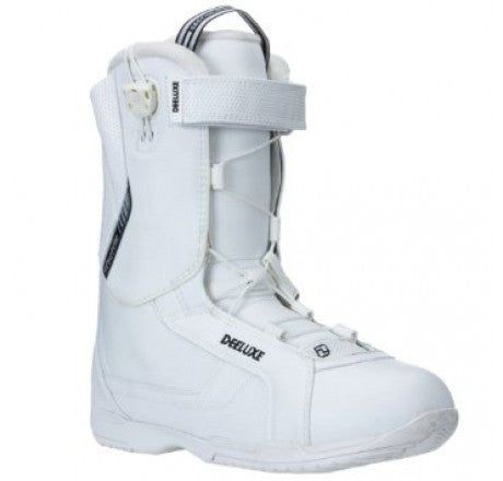 Deeluxe Shuffle One White Snowboard Boots
