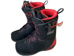 Men's Salomon LO-FI Snowboard Boots - Black/Tango Red/Beluga